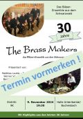 Konzert der Brass Makers am Samstag, 9. November in der Ibentalhalle