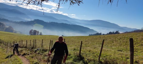 Regenablauf-Rinnen waren das Ziel